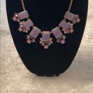 Purple & Gold Statement Necklace Kate Spade
